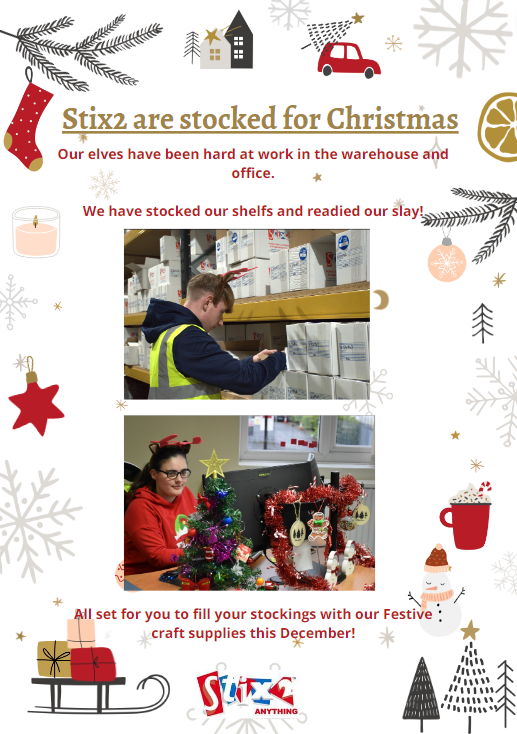 We are stocked for Christmas - Stix2